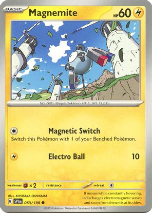 Magnemite 63 - Common - Reverse Holo