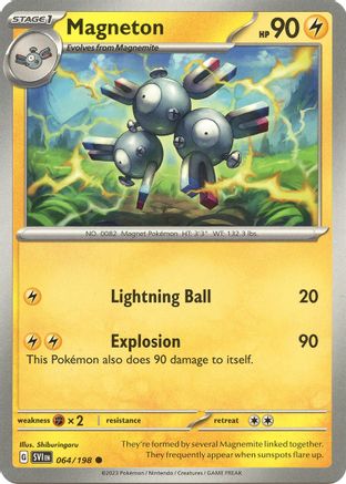 Magneton 64 - Common - Reverse Holo