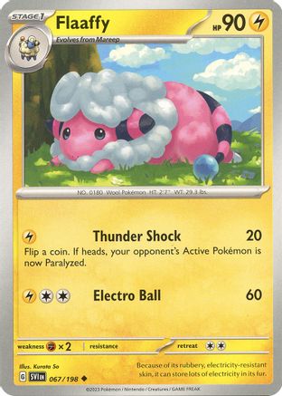 Flaaffy 67 - Uncommon - Reverse Holo