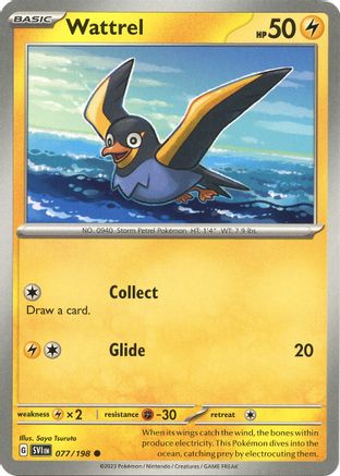 Wattrel 77/198 - Common - Reverse Holo
