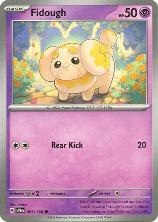Fidough 97/198 - Common - Reverse Holo