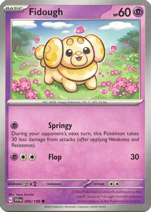 Fidough 98/198 - Common - Reverse Holo