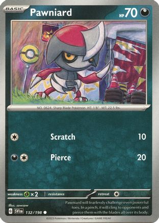 Pawniard 132 - Common - Reverse Holo
