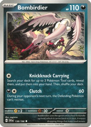 Bombirdier 138/198 - Uncommon - Reverse Holo