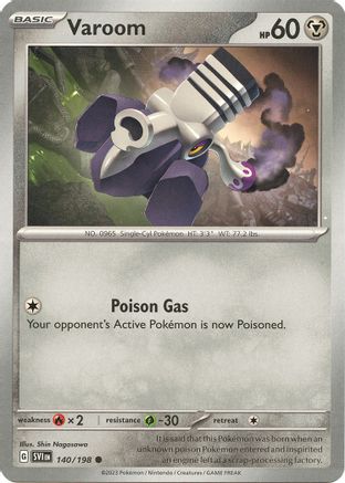 Varoom 140/198 - Common - Reverse Holo