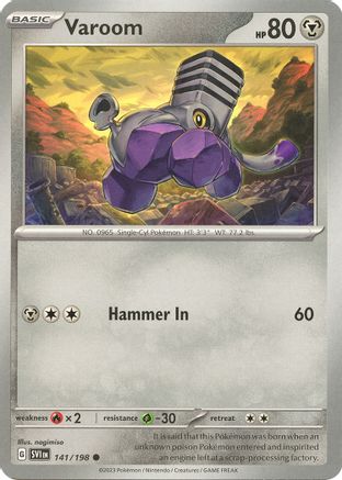 Varoom 141/198 - Common - Reverse Holo