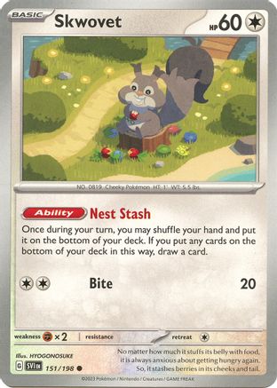 Skwovet 151/198 - Common - Reverse Holo