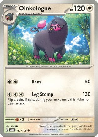 Oinkologne 157 - Uncommon - Reverse Holo