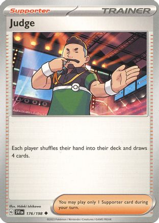 Judge 176 - Uncommon - Reverse Holo