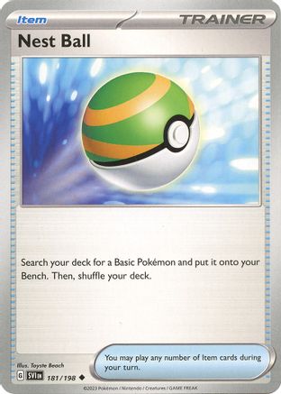 Nest Ball 181/198 - Uncommon - Reverse Holo