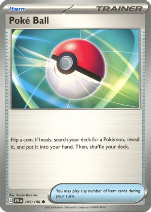 Poke Ball 185 - Common - Reverse Holo