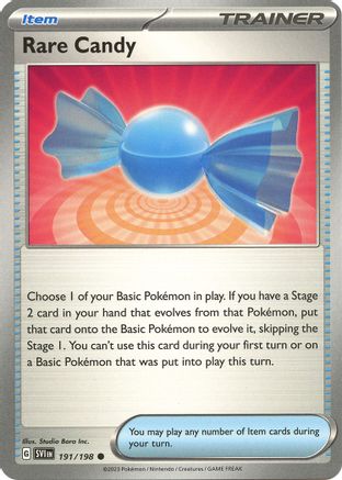 Rare Candy 191/198 - Common
