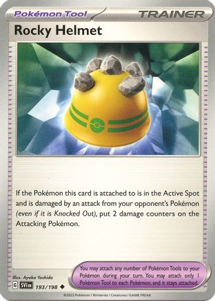 Rocky Helmet 193 - Uncommon - Reverse Holo