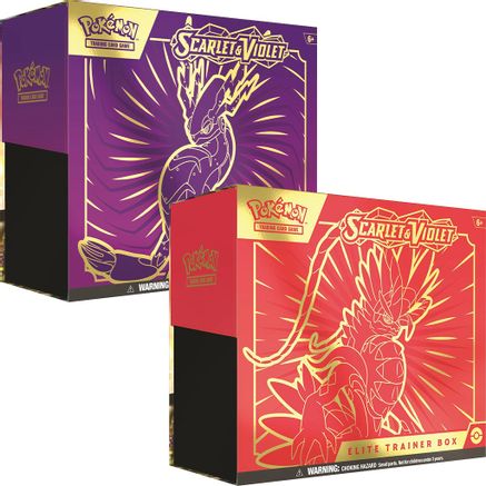 Scarlet & Violet Elite Trainer Boxes [Set of 2]
