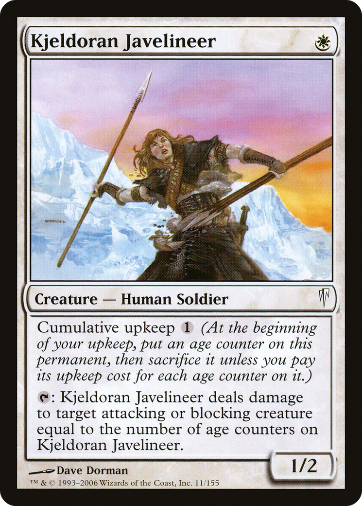 Kjeldoran Javelineer (CSP-011)