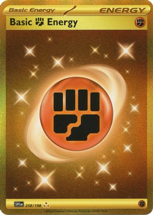 Basic Fighting Energy 258/198 - Hyper Rare