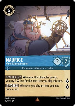 Maurice (World-Famous Inventor) - 152/204 - Rare