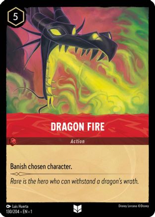 Dragon Fire - 130/204 - Uncommon (Foil)