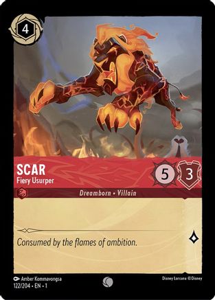 Scar (Fiery Usurper) - 122/204 - Common