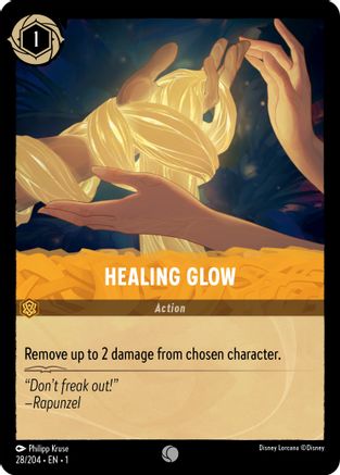 Healing Glow - 28/204 - Common (Foil)