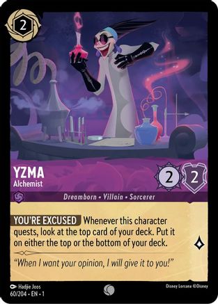 Yzma (Alchemist) - 60/204 - Common (Foil)