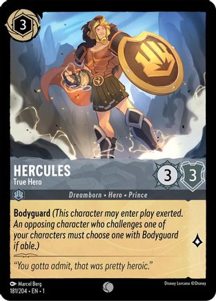 Hercules (True Hero) - 181/204 - Common (Foil)