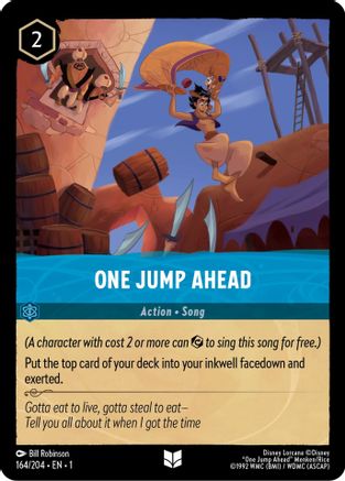 One Jump Ahead - 164/204 - Uncommon (Foil)