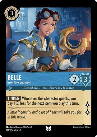 Belle (Inventive Engineer) - 141/204 - Uncommon (Foil)
