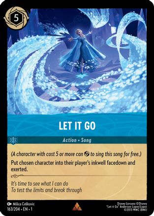 Let It Go - 163/204 - Rare (Foil)