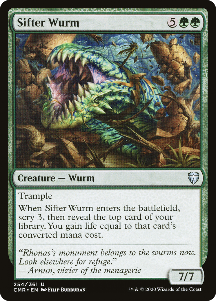 Sifter Wurm (CMR-254)  Foil