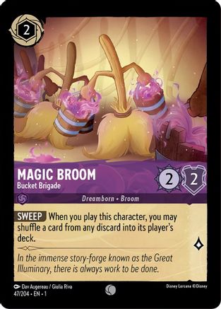 Magic Broom (Bucket Brigade) - 47/204 - Common (Foil)