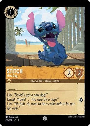 Stitch (New Dog) - 22/204 - Common
