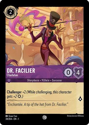 Dr. Facilier (Charlatan) - 38/204 - Common