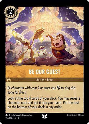 Be Our Guest - 25/204 - Uncommon (Foil)