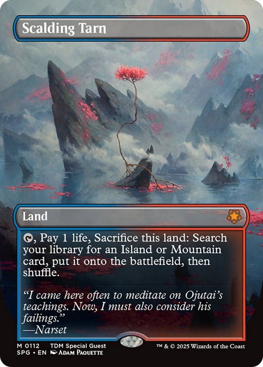 Scalding Tarn (Borderless) (SPG-112)