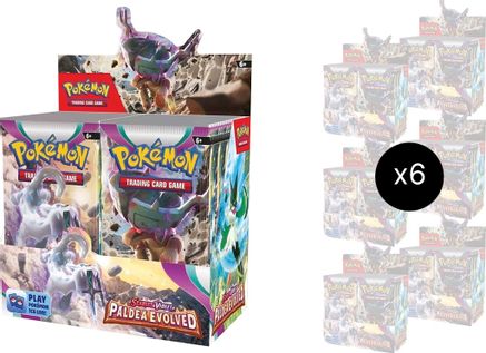 Paldea Evolved Booster Box Case