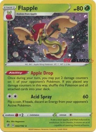 Flapple (EB Games Exclusive) 022/192  - Holofoil Miscellaneous Cards & Products - Promo
