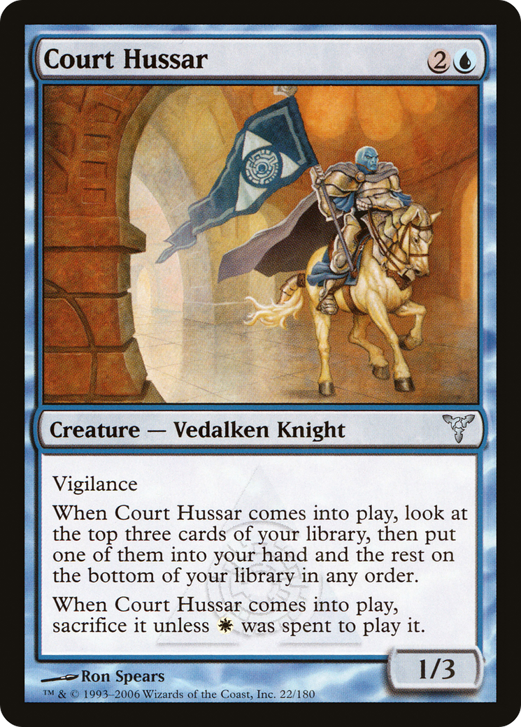 Court Hussar (DIS-022)  Foil