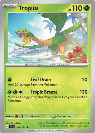 Tropius 7/193 - Common