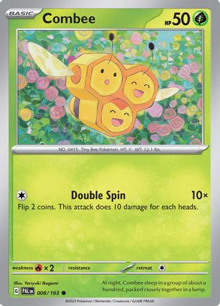 Combee 8 - Common - Reverse Holo