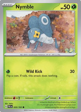 Nymble 20/193 - Common - Reverse Holo