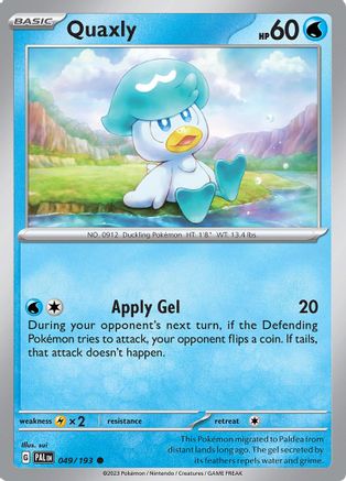 Quaxly 49/193 - Common - Reverse Holo