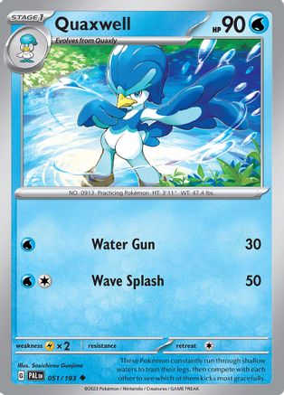 Quaxwell 51/193 - Uncommon - Reverse Holo