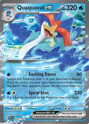 Quaquaval ex 052/193  - HolofoilDouble Rare