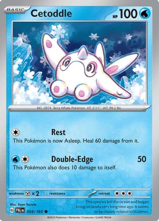 Cetoddle 54/193 - Common - Reverse Holo