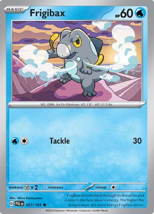 Frigibax 57/193 - Common - Reverse Holo