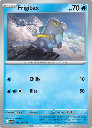 Frigibax 58/193 - Common