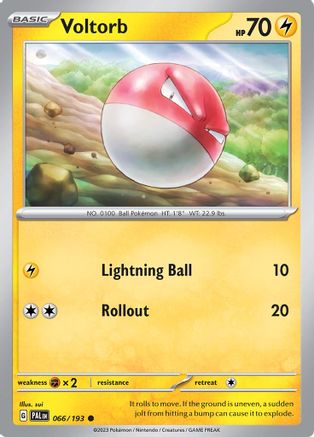 Voltorb 66 - Common - Reverse Holo