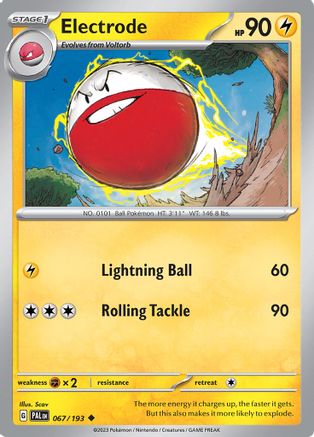 Electrode 67 - Uncommon - Reverse Holo