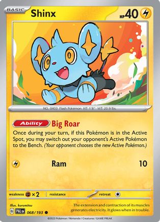 Shinx 68/193 - Common - Reverse Holo